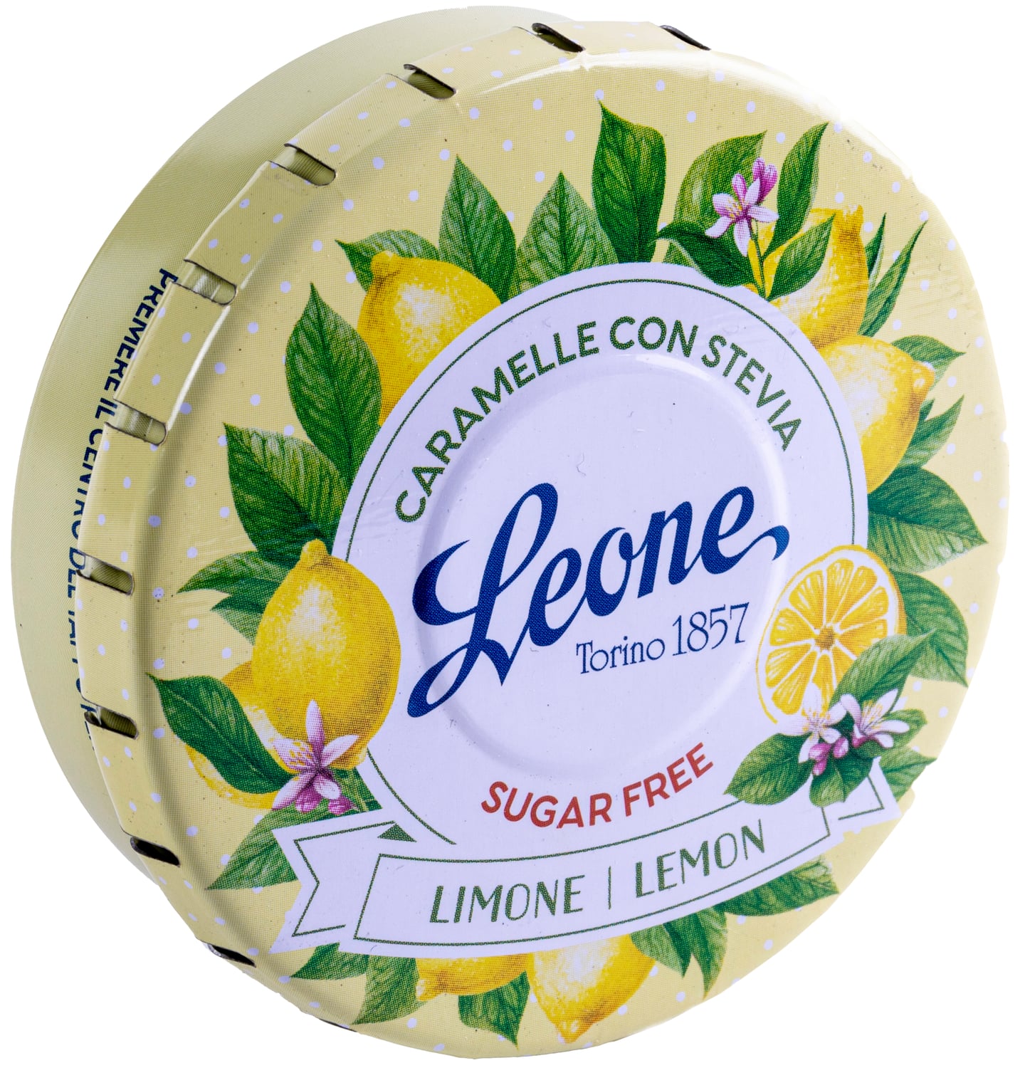 Caramelle-senza-zuccheri-con-stevia-Zitrone-30g Zitronen Bonbons mit Stevia 30g