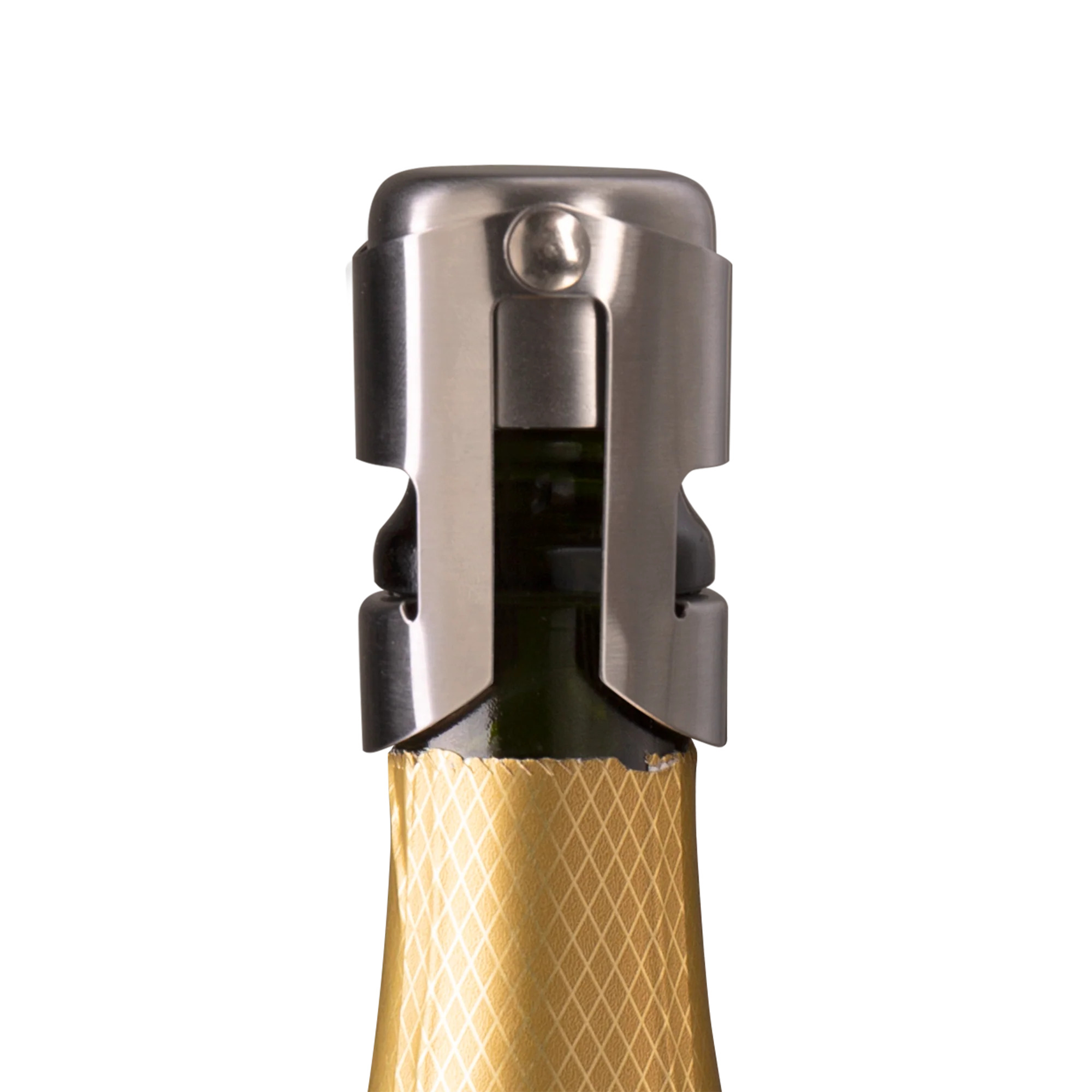 18813606_Champagne_Stopper_Stainless_Steel_Main_V2 Vakuumverschluss für Sektflaschen Edelstahl