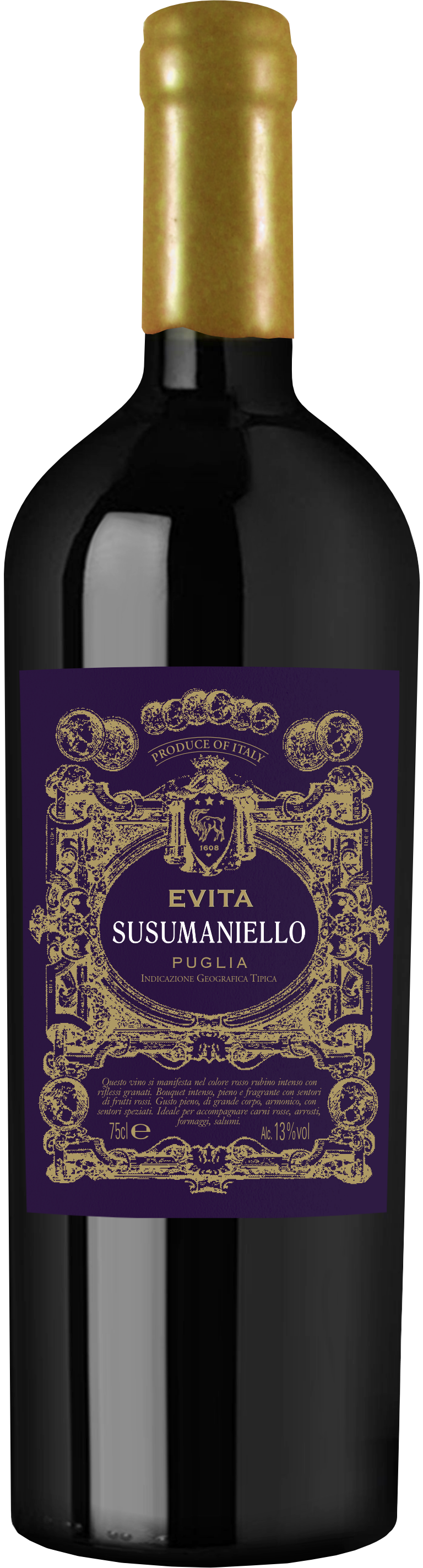 Evita-Susumaniello Susumaniello Puglia IGT 2022
