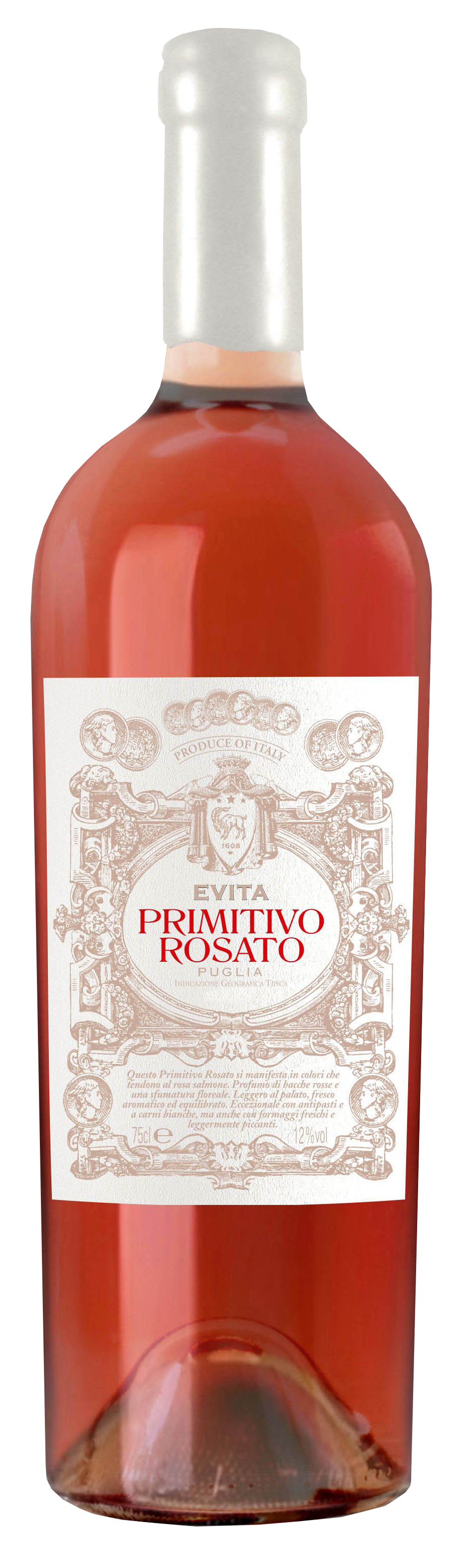27000-0503-Abbildung-Evita-Primitivo-Rosato-_-ohne-Jahrgang Evita Primitivo Rosato IGT 2021
