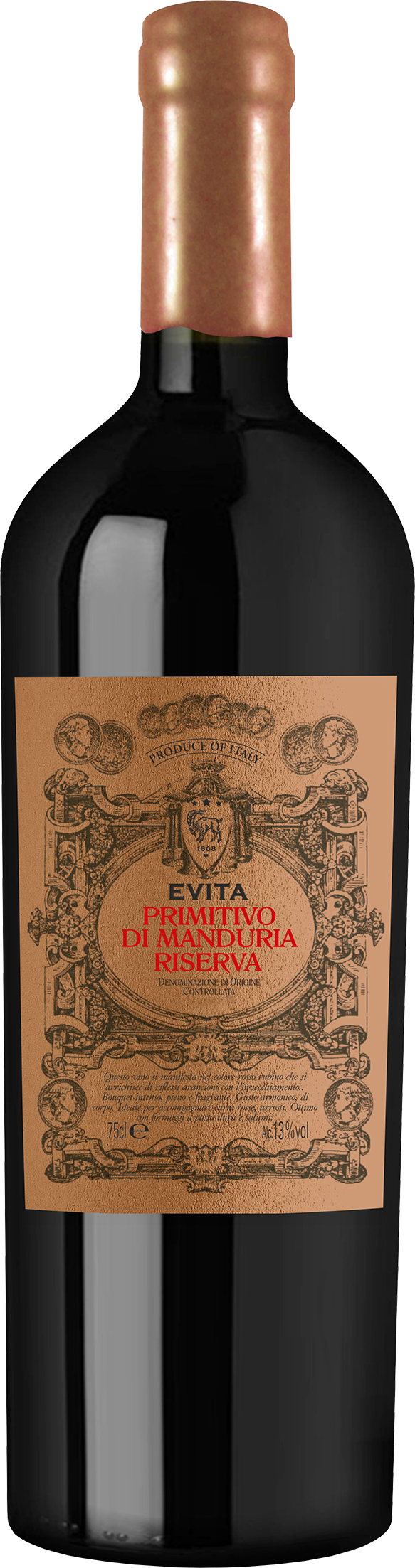 Evita Primitivo di Manduria Riserva DOC 2017