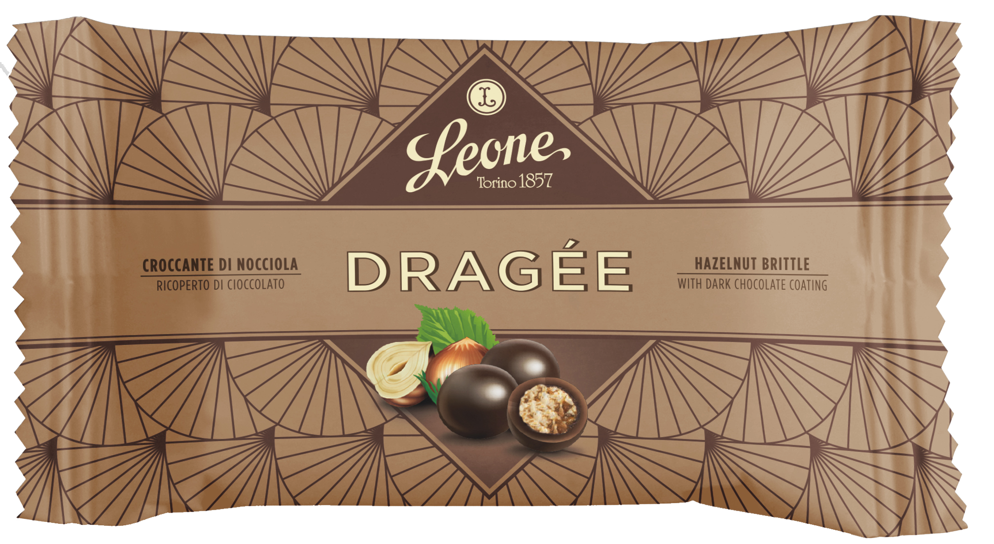 Cioccolatini-Dragees-Haselnusskrokant-35g Haselnusskrokant mit Schokoladenüberzug 35g