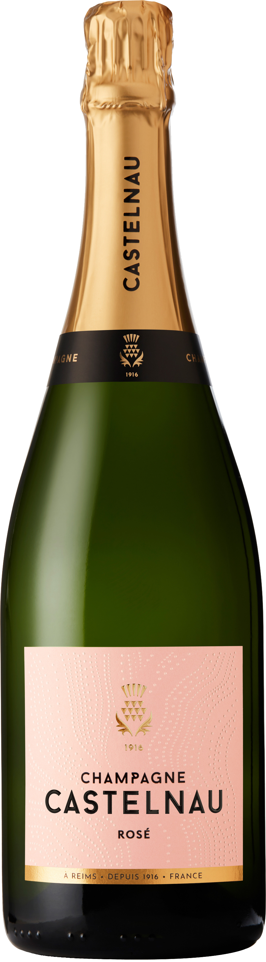 CASTELNAU_ROSE Champagner Castelnau Brut Rosé