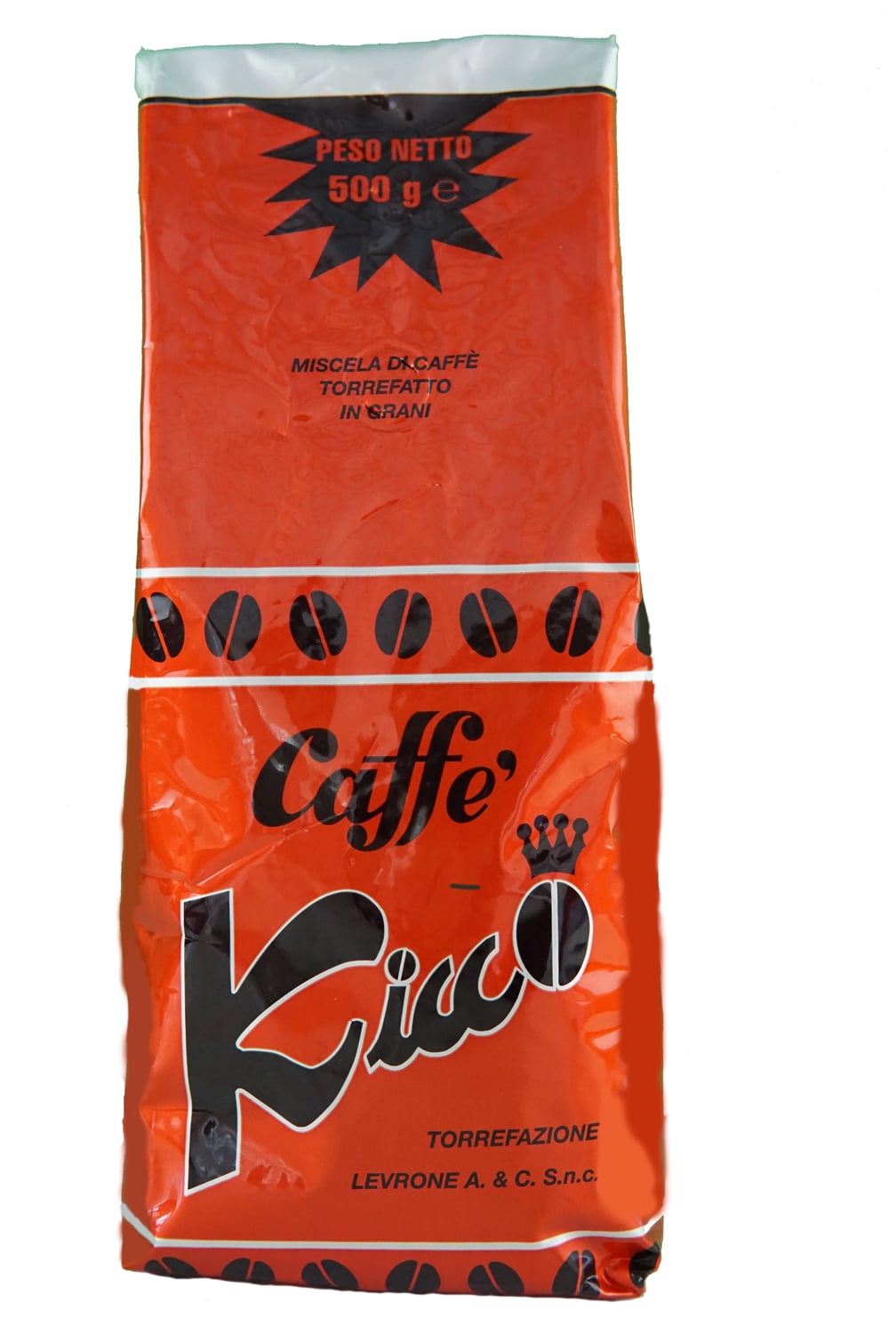 Kicco-Kaffee-500g Caffé Kicco - ganze Kaffeebohnen 500g