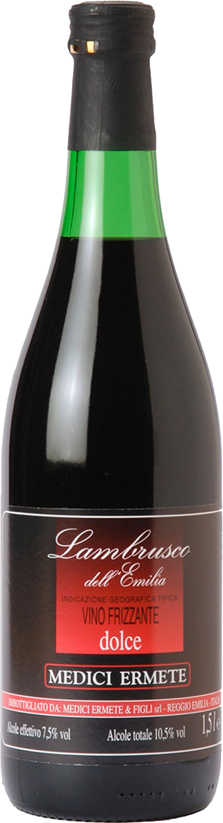 Lambrusco-dell-Emilia-Rosso-dolce Lambrusco dell‘ Emilia Vino Frizzante IGT dolce