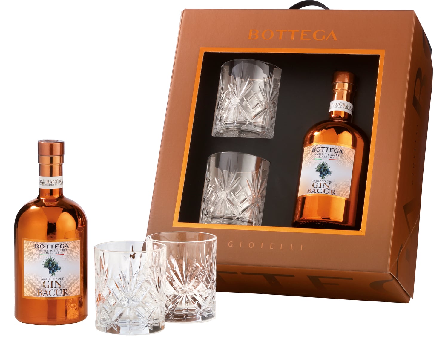 Bacûr Dry Gin Geschenkset