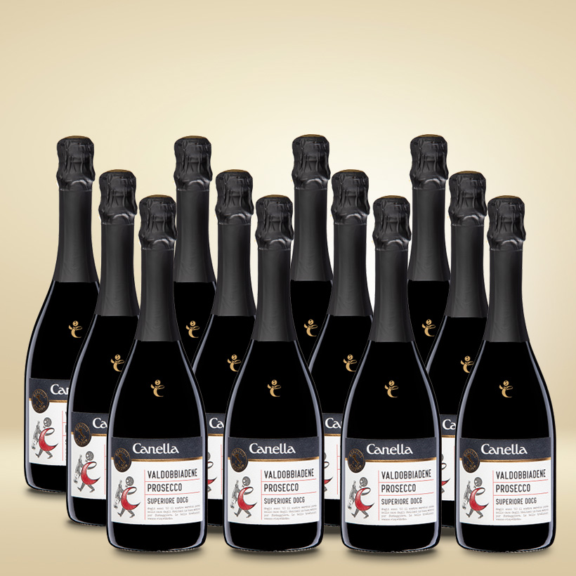 VL11696 - Canella-Valdobbiadene-12-er-Weinpaket.jpg (3) Produktbild 3 für VL11696