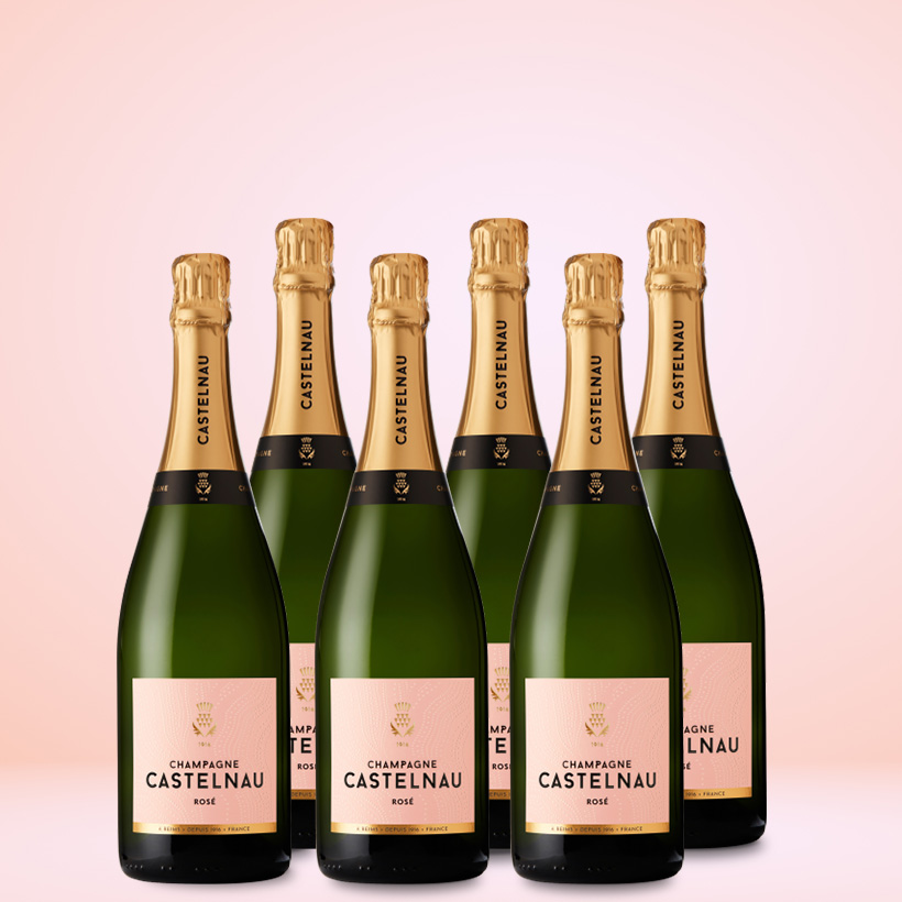 VL11615 - Champagner-Castelnau-Brut-Rose-6-er-paket.jpg (3) Produktbild 3 für VL11615