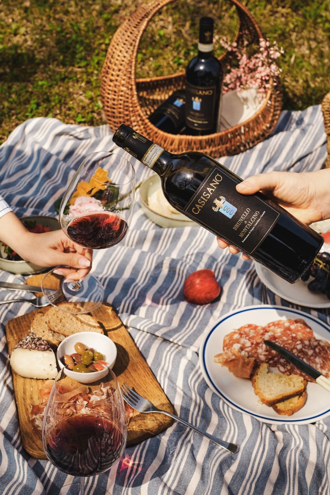 Picknick mit Casisano Brunello