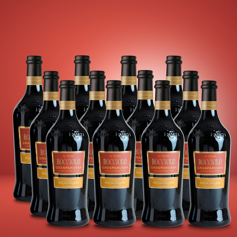 VL11700 - Bocciolo-Lambrusco-Grasparossa-Dolce-12-er-Weinpaket.jpg (3) Produktbild 3 für VL11700