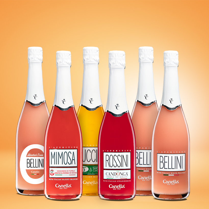Canella_Probierpaket_820x820 Canella Probier Paket - Bellini, Mimosa, Puccini, Rossini 5+1