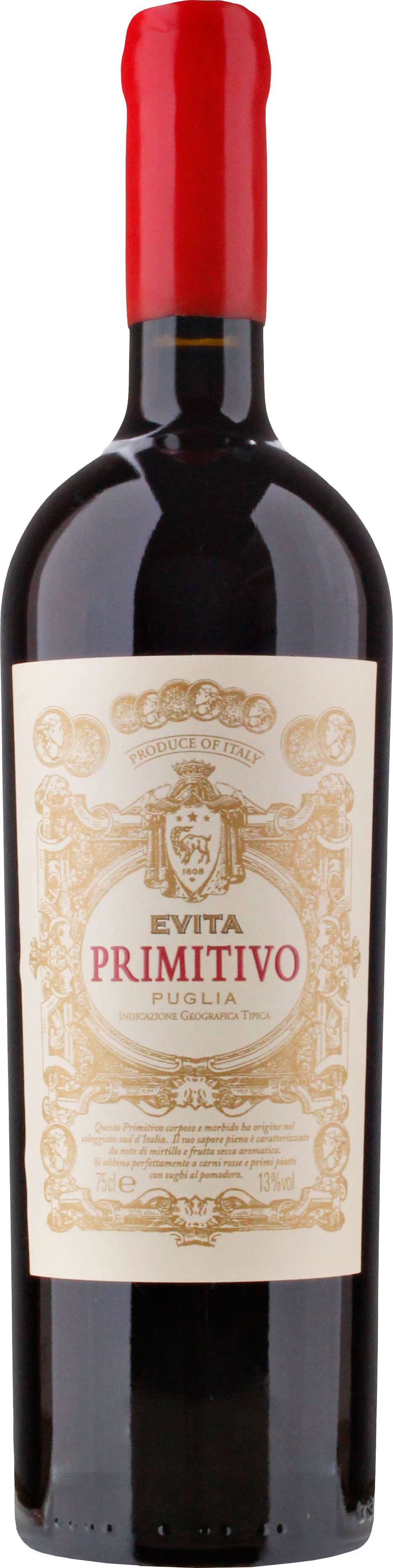 Evita Primitivo IGT Puglia
